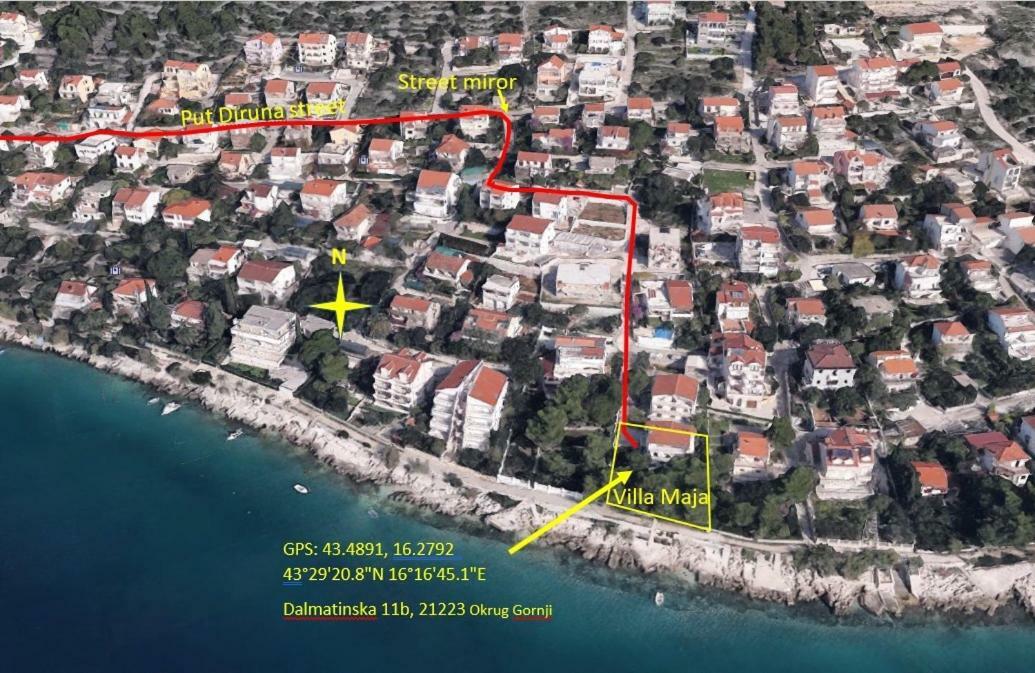 Villa Maja Trogir Exterior foto